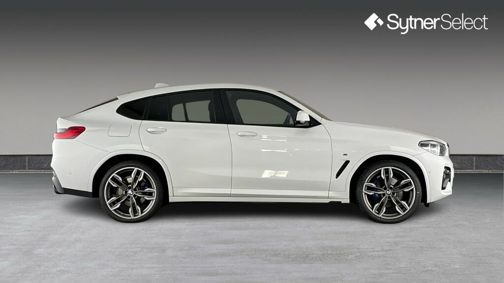 BMW X4 Xdrive M40d Step YF69HMZ White #3