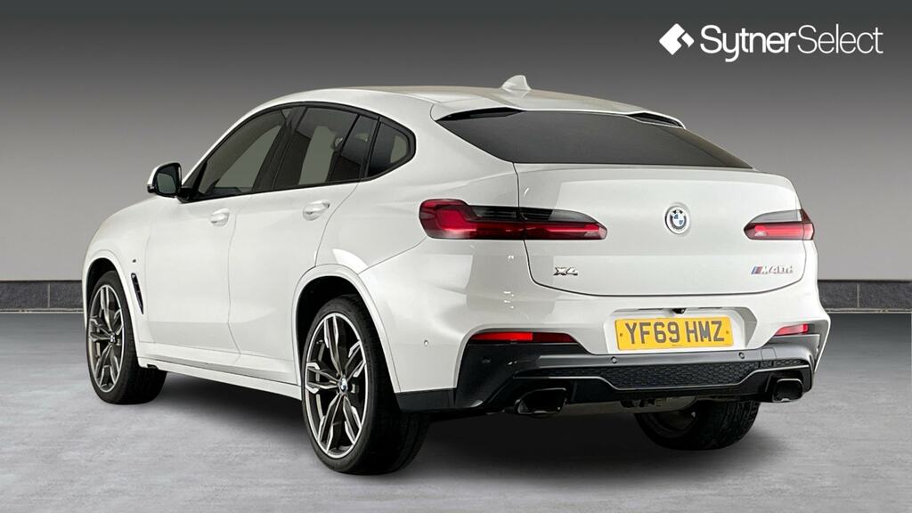 BMW X4 Xdrive M40d Step YF69HMZ White #2