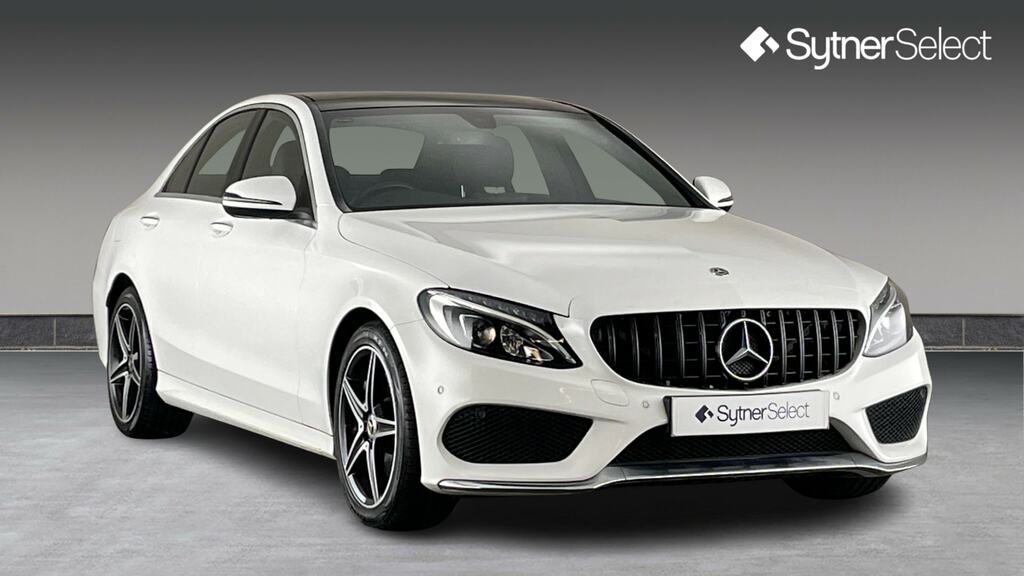 Mercedes-Benz C Class C250d Amg Line Premium 9G-tronic White