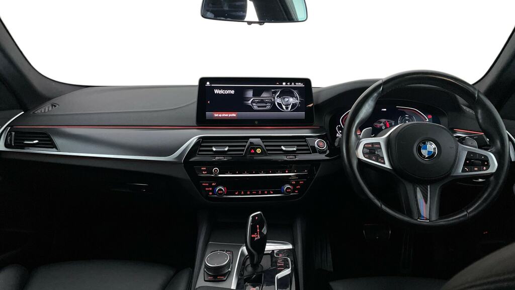 BMW 5 Series 520D Mht M Sport Step Pro Pack SV71VRE White #6