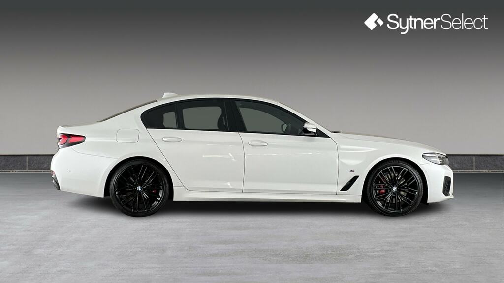BMW 5 Series 520D Mht M Sport Step Pro Pack SV71VRE White #3