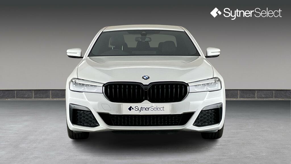 BMW 5 Series 520D Mht M Sport Step Pro Pack SV71VRE White #4