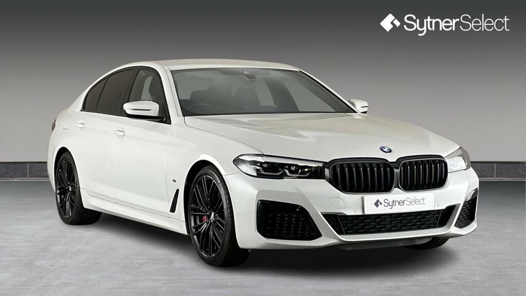 BMW 5 Series 520D Mht M Sport Step Pro Pack White