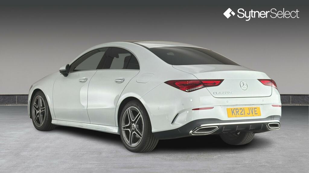 Mercedes-Benz CLA Class Cla 220D Amg Line Premium Plus Tip White #2