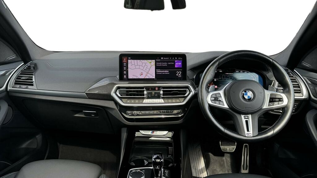BMW X3 Xdrive M40d Mht EU73WRE Black #4
