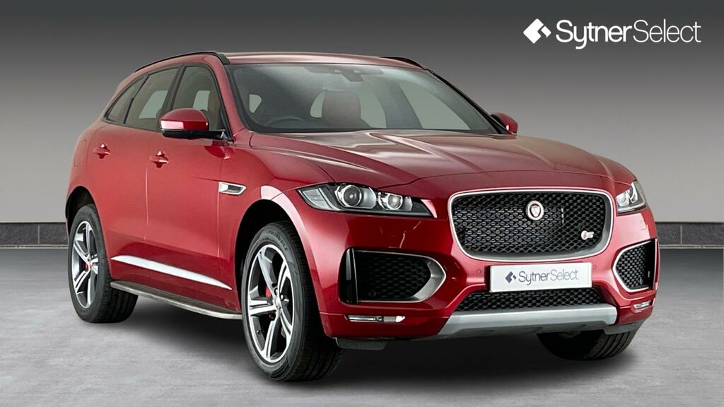 Jaguar F-Pace 3.0 Supercharged V6 S Awd Red