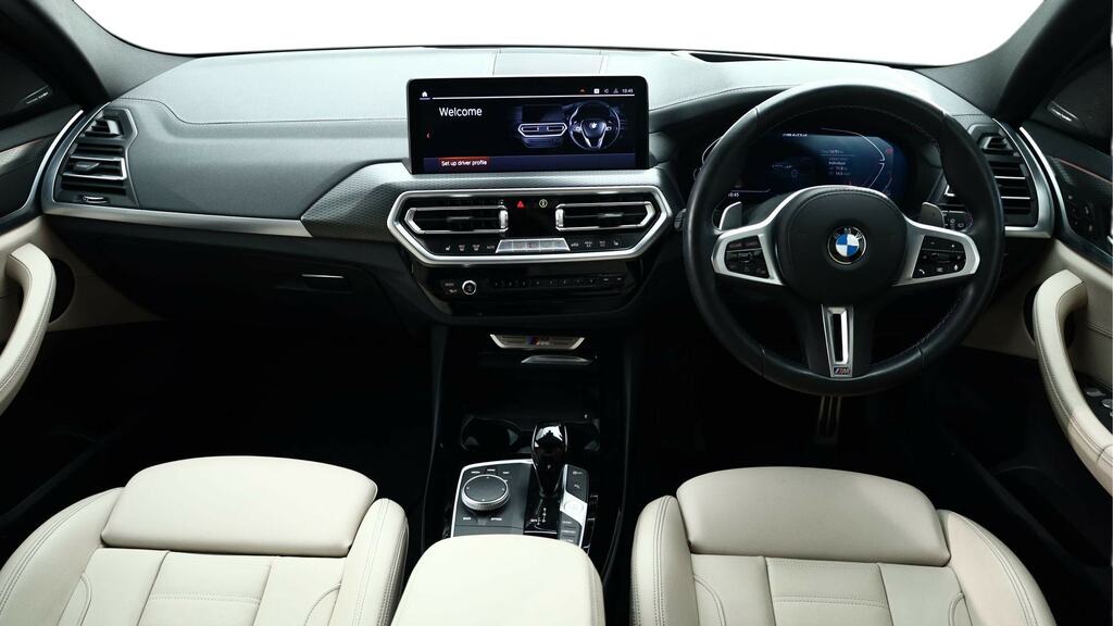 BMW X3 Xdrive M40d Mht Black #4
