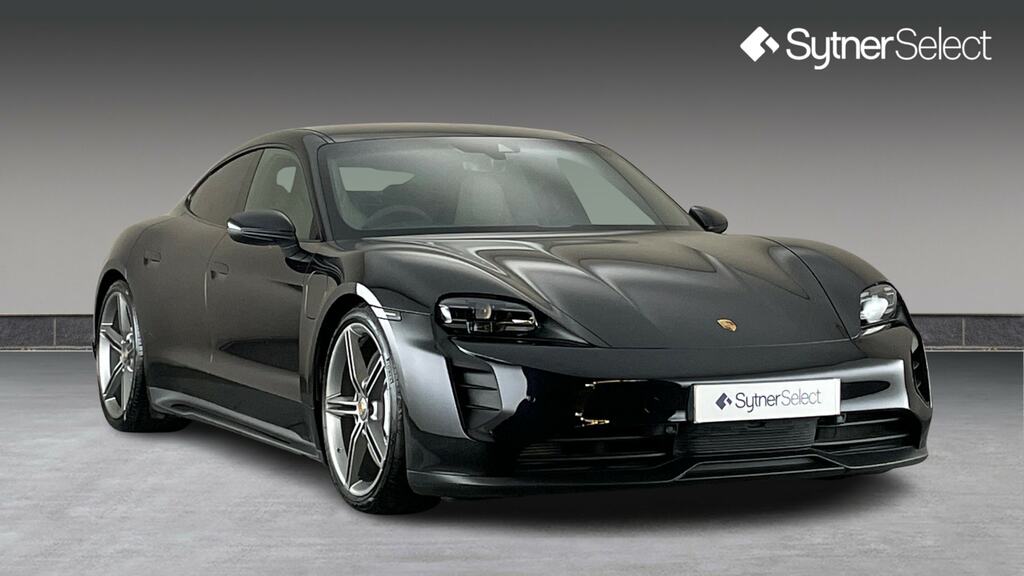 Porsche Taycan 420Kw 4S 93Kwh 22Kw 5 Seat TX70CAN Black