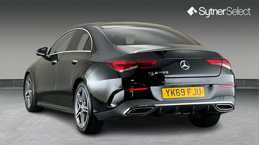 Mercedes-Benz CLA Class Cla 220 Amg Line Premium Plus Tip YK69FJU Black #2