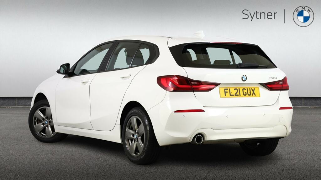 BMW 1 Series 116D Se White #2