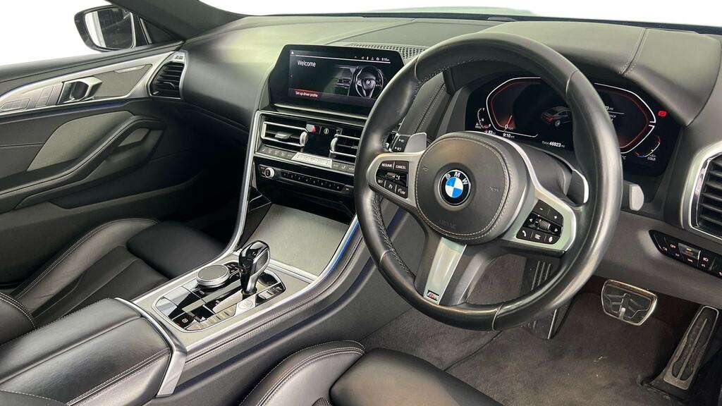 BMW 8 Series Gran Coupe 840D Xdrive Mht M Sport Grey #6