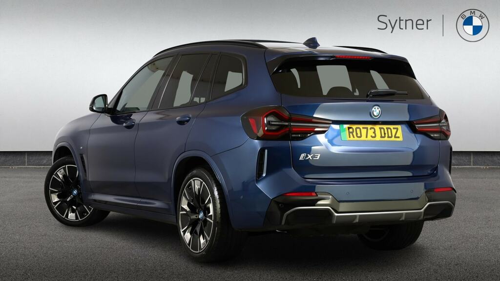 BMW iX3 210Kw M Sport Pro 80Kwh RO73DDZ Blue #2