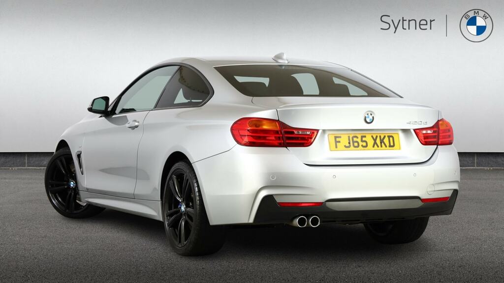 BMW 4 Series Gran Coupe 420D 190 M Sport Professional Media Silver #2