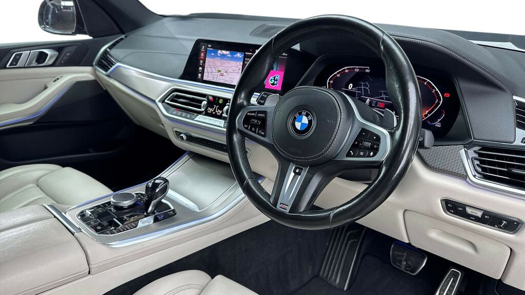 BMW X5 Xdrive40d Mht M Sport 7 Seat Tecpro Pk BK71JJE Black #6