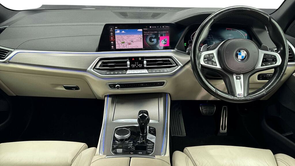 BMW X5 Xdrive40d Mht M Sport 7 Seat Tecpro Pk BK71JJE Black #4