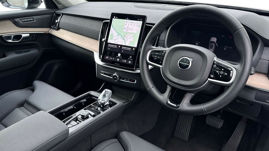 Volvo XC90 2.0 T8 Phev Plus Dark Awd Geartronic RE25VFK Silver #5