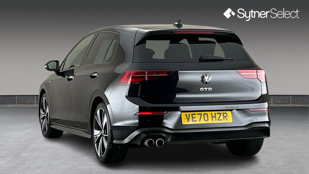 Volkswagen Golf 2.0 Tdi 200 Gtd Dsg VE70HZR Black #2