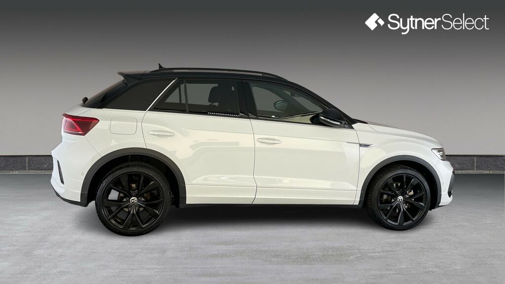 Volkswagen T-Roc 1.5 Tsi Black Edition Plus Dsg White #3