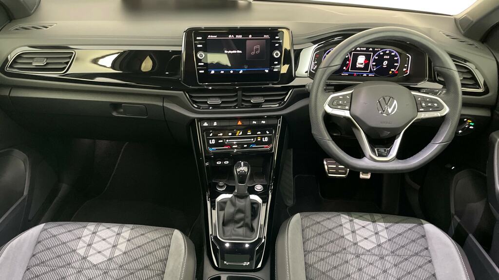 Volkswagen T-Roc 1.5 Tsi Black Edition Plus Dsg White #6