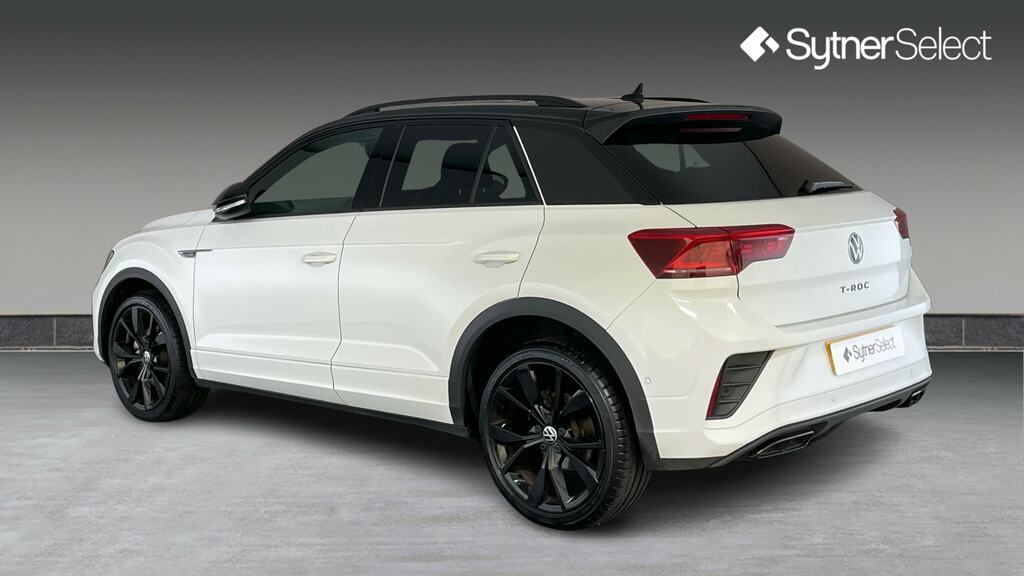 Volkswagen T-Roc 1.5 Tsi Black Edition Plus Dsg White #2