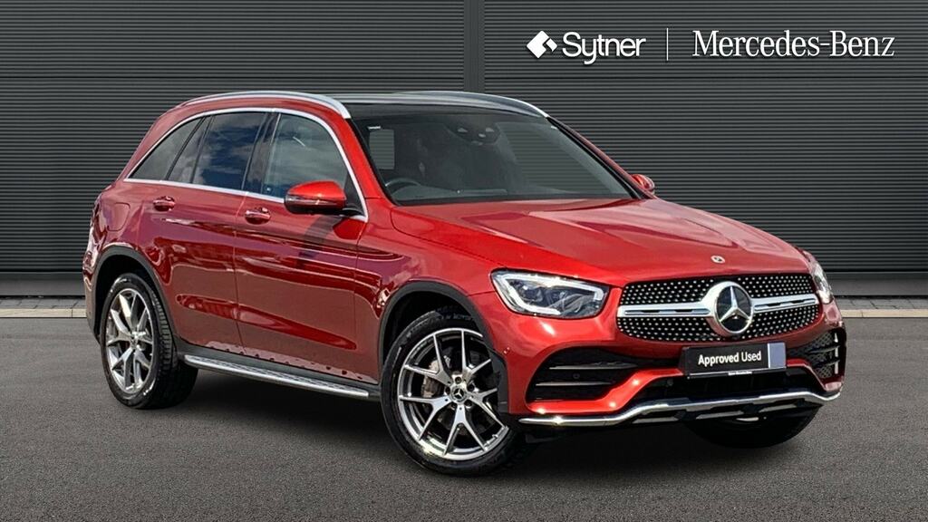 Mercedes-Benz GLC Class Glc 300D 4Matic Amg Line Premium Pls 9G-tronic Red