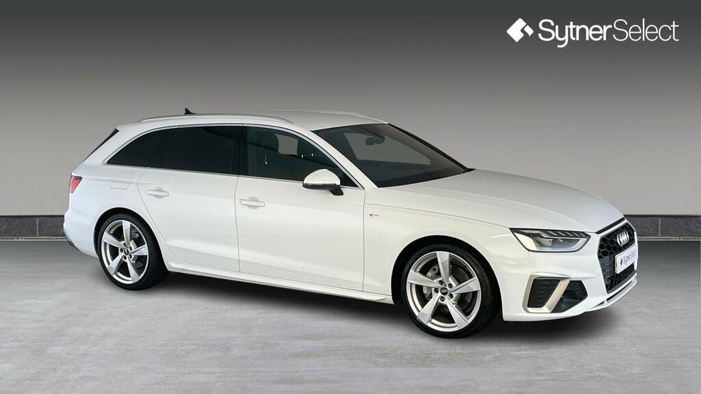 Audi A4 Avant 40 Tfsi 204 S Line S Tronic White
