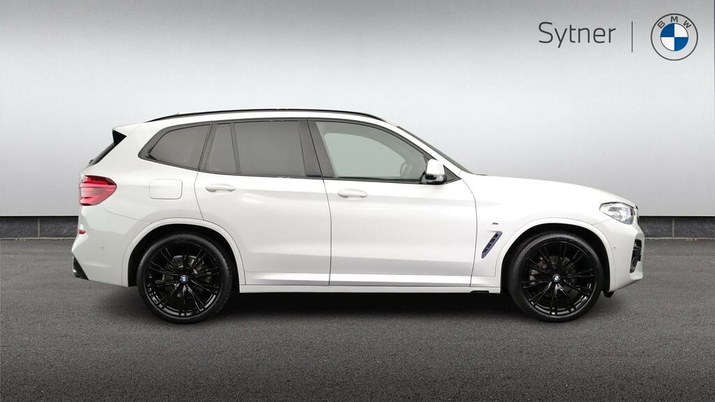 BMW X3 Xdrive20d M Sport Step NL69JWM White #3