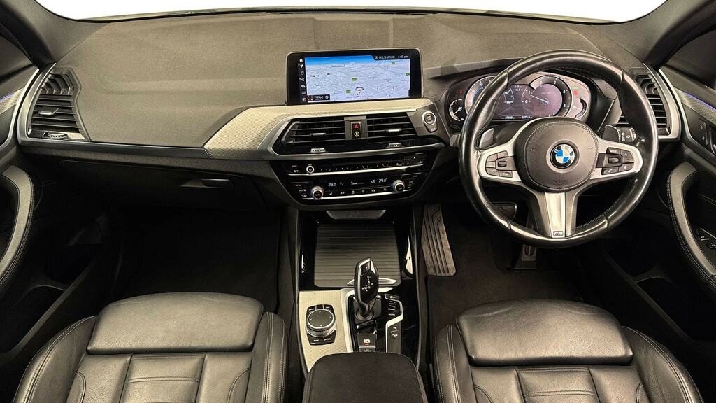 BMW X3 Xdrive20d M Sport Step NL69JWM White #4