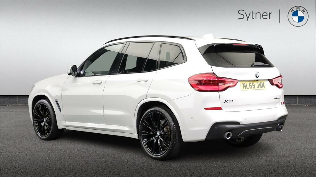 BMW X3 Xdrive20d M Sport Step NL69JWM White #2