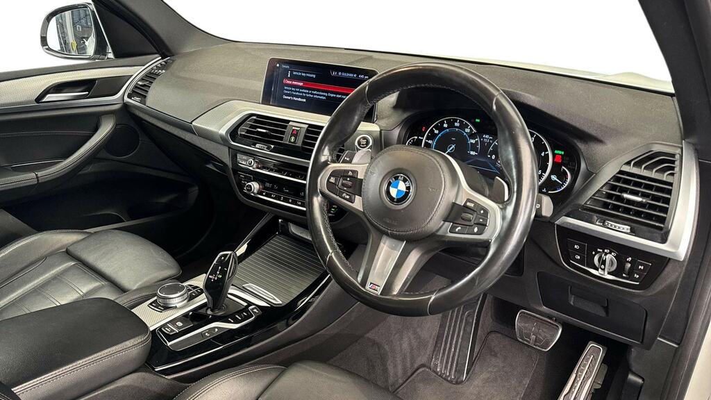 BMW X3 Xdrive20d M Sport Step NL69JWM White #6