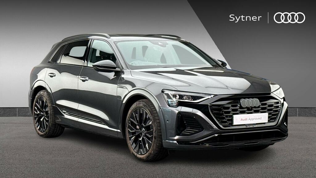 Audi Q8 e tron 250Kw 50 Quattro 95Kwh Black Ed At Tech Pro Grey