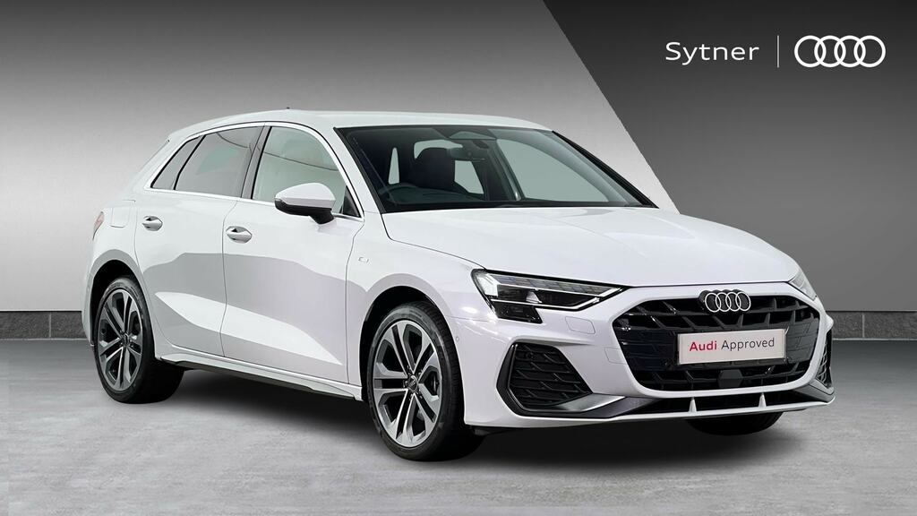Audi A3 1.5 Tfsi E 204 S Line S Tronic Tech Pack White