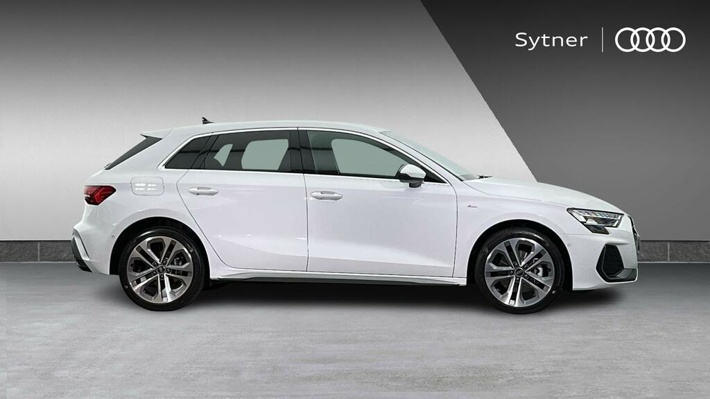 Audi A3 1.5 Tfsi E 204 S Line S Tronic Tech Pack FD26RZR White #4