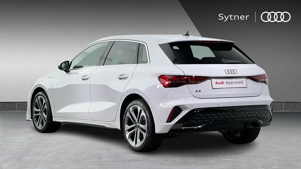 Audi A3 1.5 Tfsi E 204 S Line S Tronic Tech Pack FD26RZR White #3