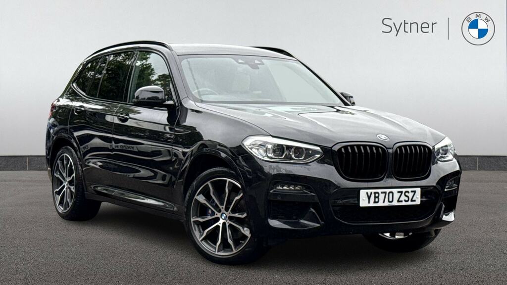 BMW X3 Xdrive30d Mht M Sport Black