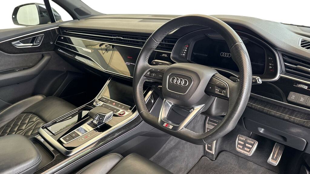 Audi Q7 Sq7 Tfsi Quattro Black Edition Tiptronic Cs Black #6