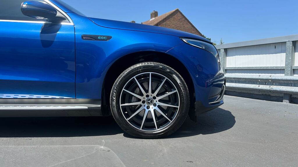 Mercedes-Benz EQC Eqc 400 300Kw Amg Line Edition 80Kwh KT73YDJ Blue #5