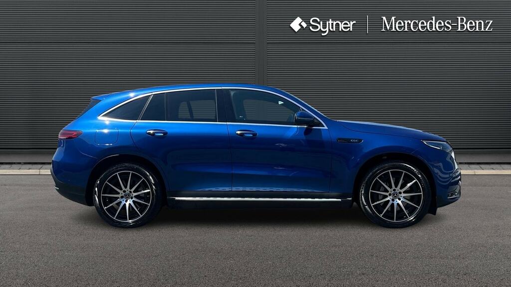 Mercedes-Benz EQC Eqc 400 300Kw Amg Line Edition 80Kwh KT73YDJ Blue #4