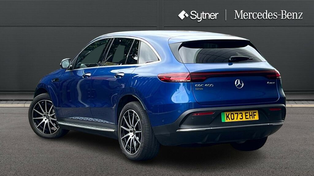 Mercedes-Benz EQC Eqc 400 300Kw Amg Line Edition 80Kwh KO73EHF Blue #2
