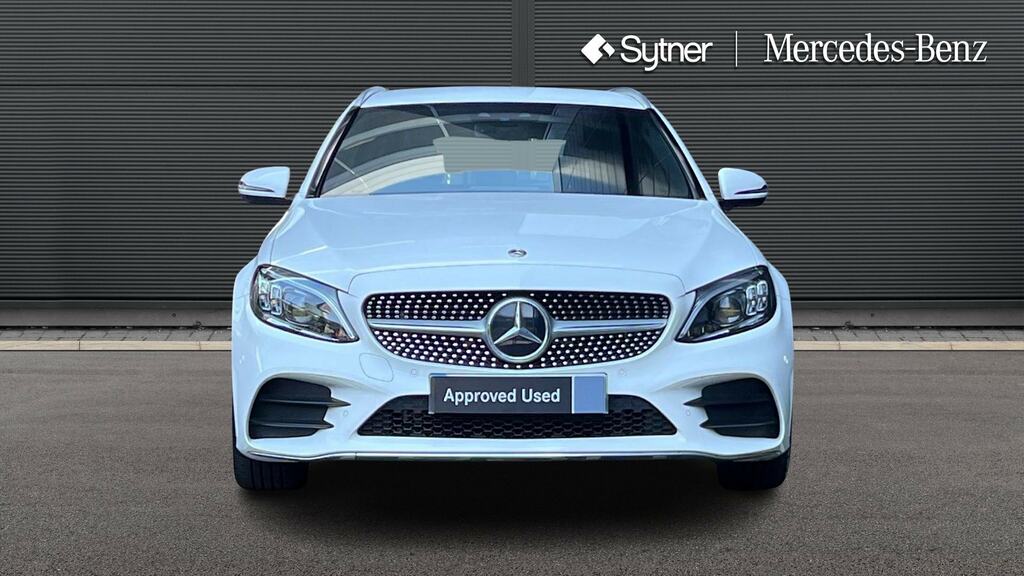Mercedes-Benz C Class C200 Amg Line Premium 9G-tronic White #5