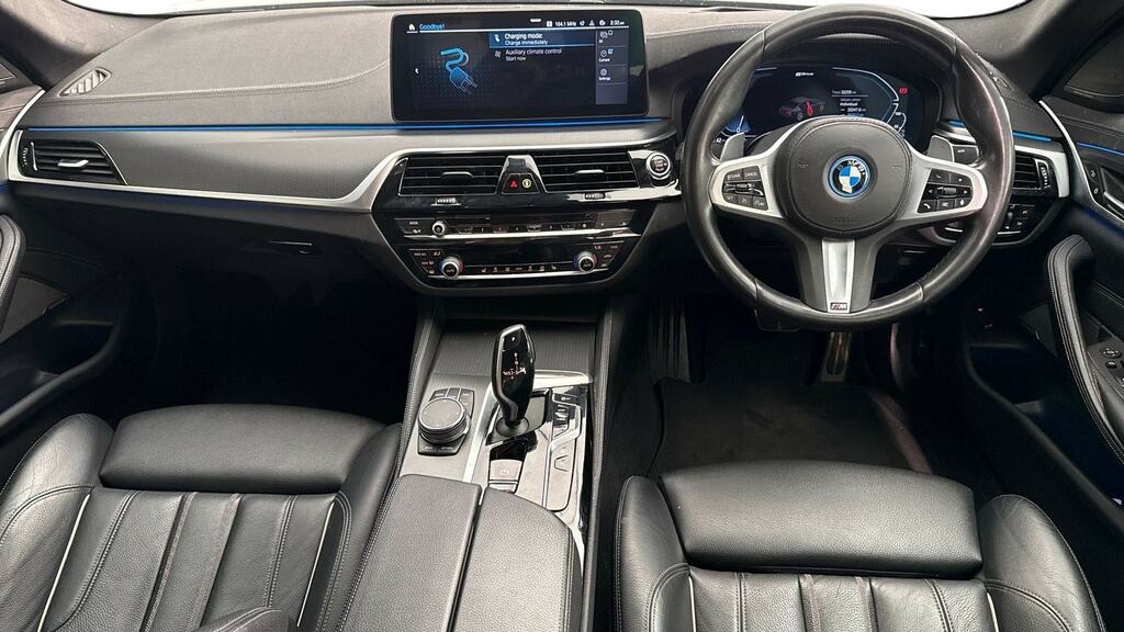BMW 5 Series 530E M Sport Techpro Pack YR23TVN Grey #4