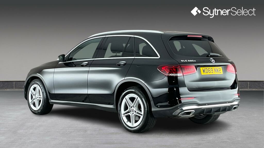 Mercedes-Benz GLC Class Glc 220D 4Matic Amg Line 9G-tronic WD69NWZ Black #2