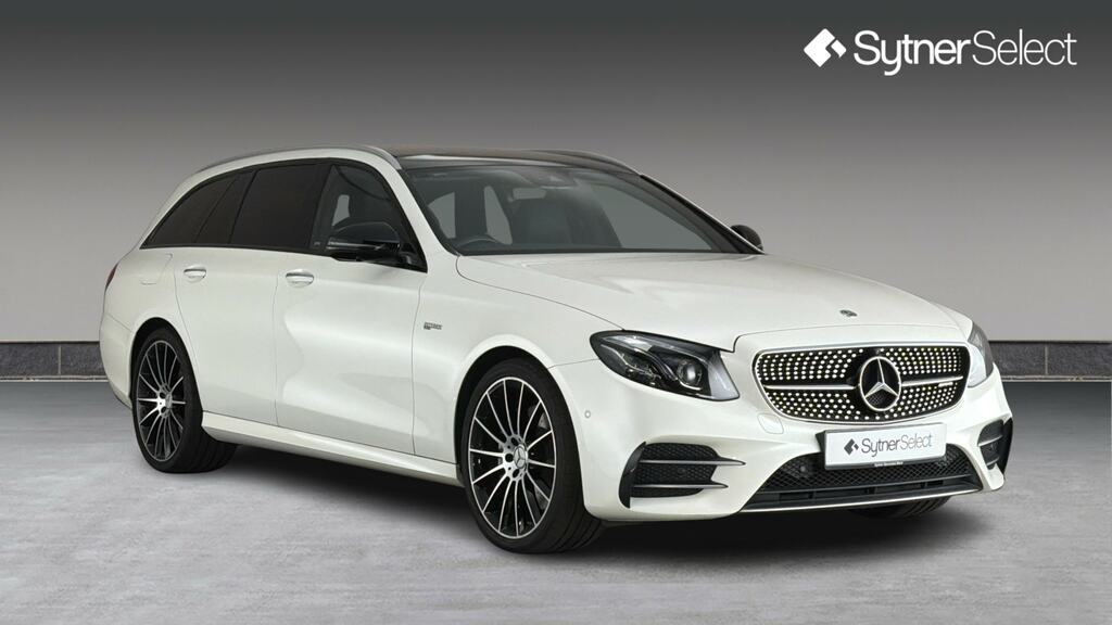 Mercedes-Benz E Class E43 4Matic Premium Plus 9G-tronic KP67LKV White