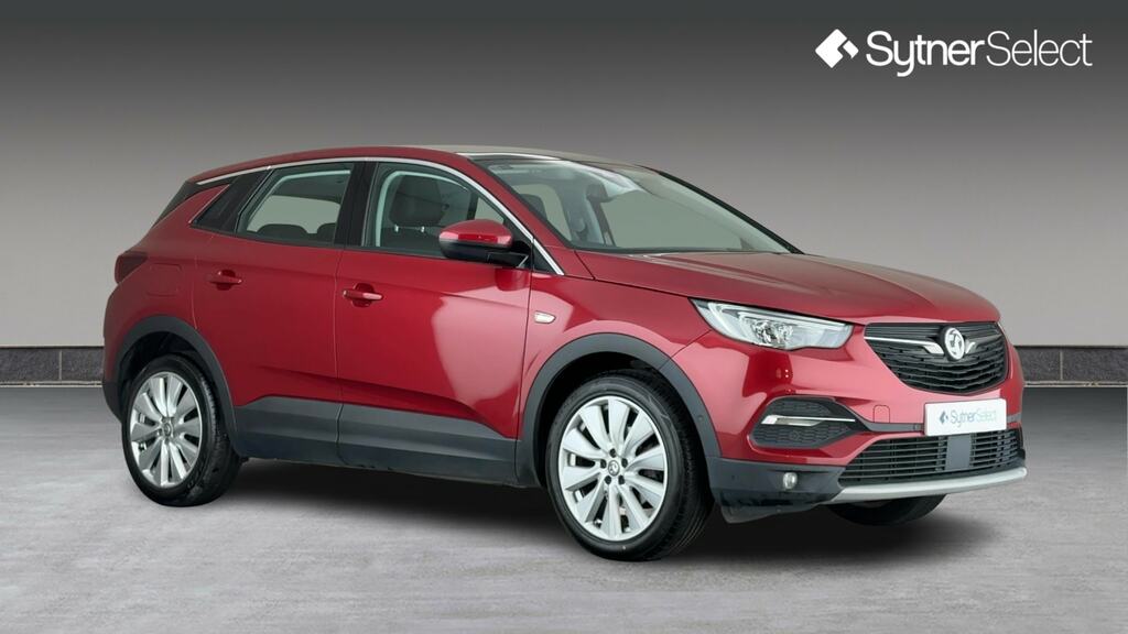 Vauxhall Grandland X 1.2 Turbo Elite Nav 8 Speed YP70LXF Red