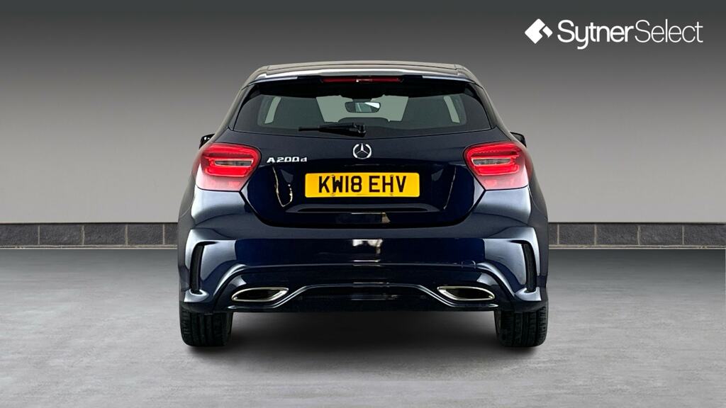 Mercedes-Benz A Class A200d Amg Line KW18EHV Blue #5