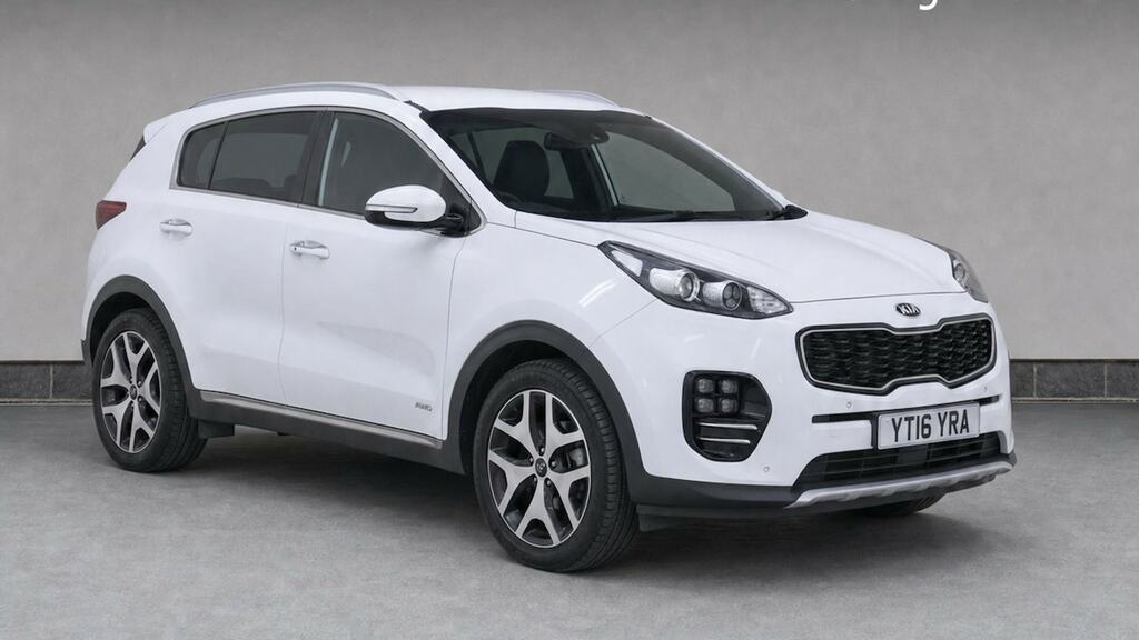Kia Sportage 1.6T Gdi Gt-line Dct Awd White
