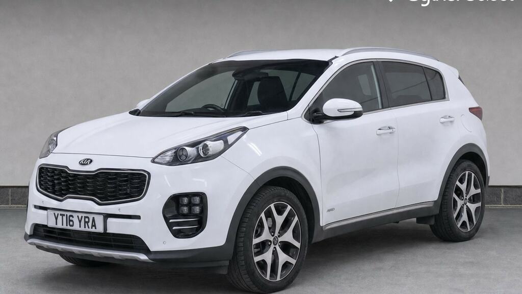 Kia Sportage 1.6T Gdi Gt-line Dct Awd White #2