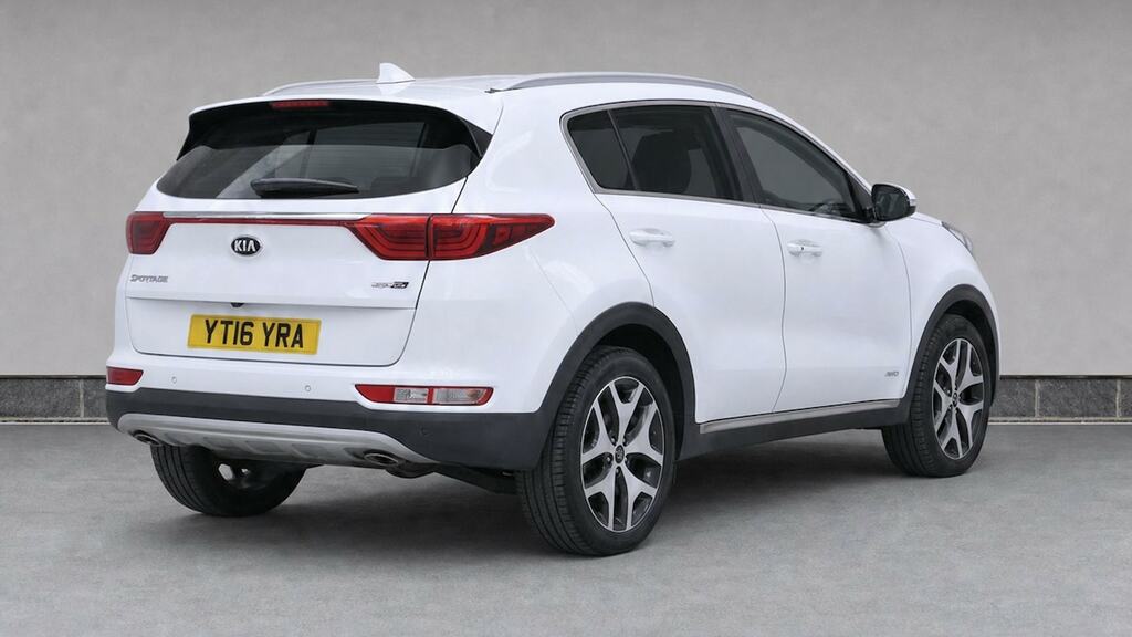 Kia Sportage 1.6T Gdi Gt-line Dct Awd White #4