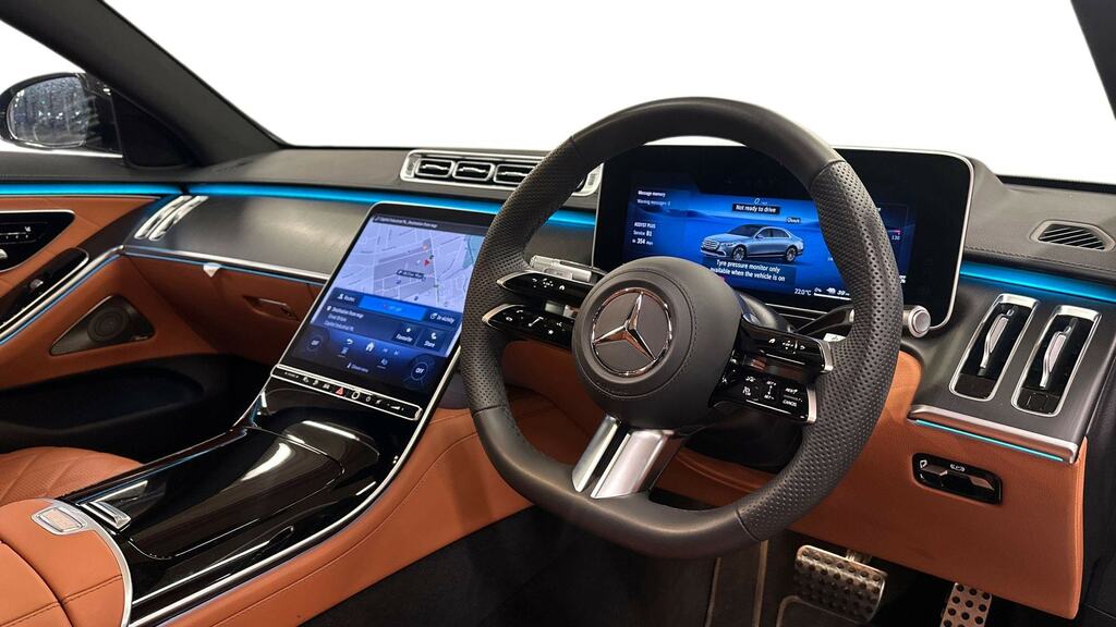 Mercedes-Benz S Class S580e 4Matic L Amg Line Prem Execu 9G-tronic Black #3