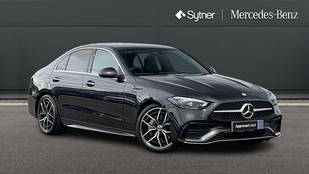 Mercedes-Benz C Class C200 Amg Line Premium Plus 9G-tronic Grey